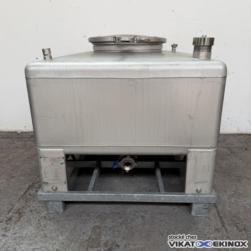 Container 500 litres inox 316 BISON