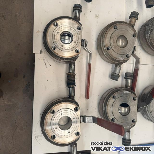 Vanne inox à boisseau sphérique DN50