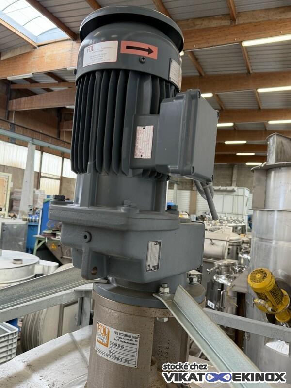 Container inox 2000 litres agité BISON - Inox 304