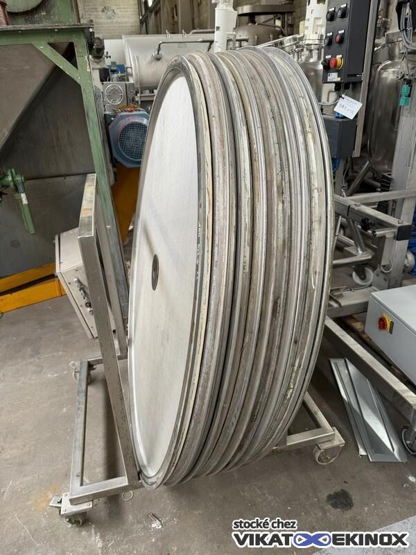 RITEC 2 stages vibratory circular sifter Ø 1500 mm model TN 1500