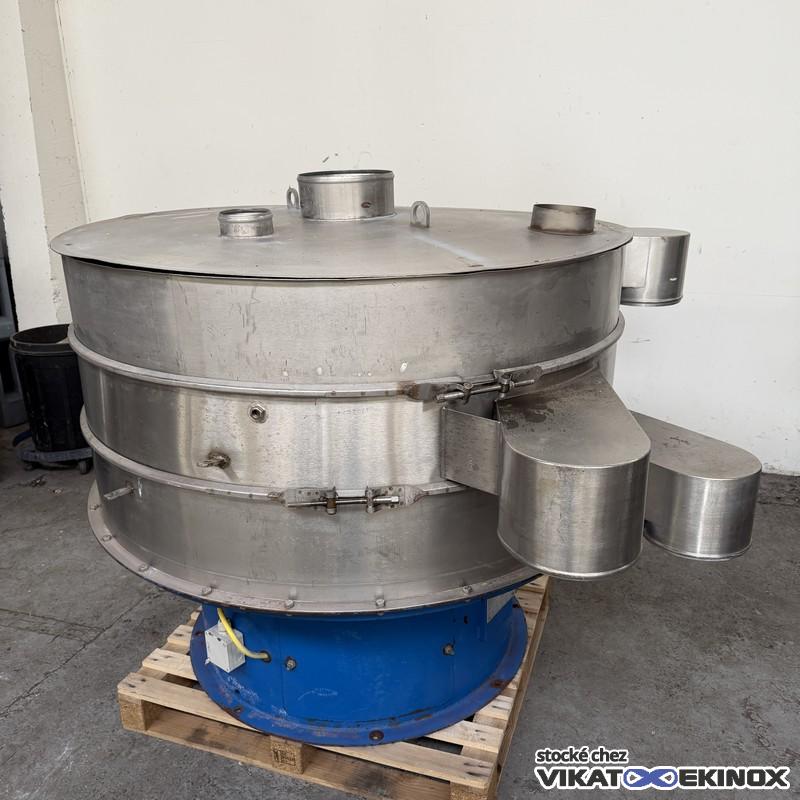 Tamiseur circulaire vibrant Ø 1500 mm à 2 étages RITEC type TN 1500
