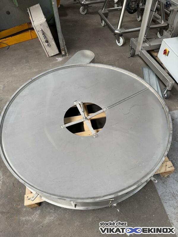 RITEC 2 stages vibratory circular sifter Ø 1500 mm model TN 1500