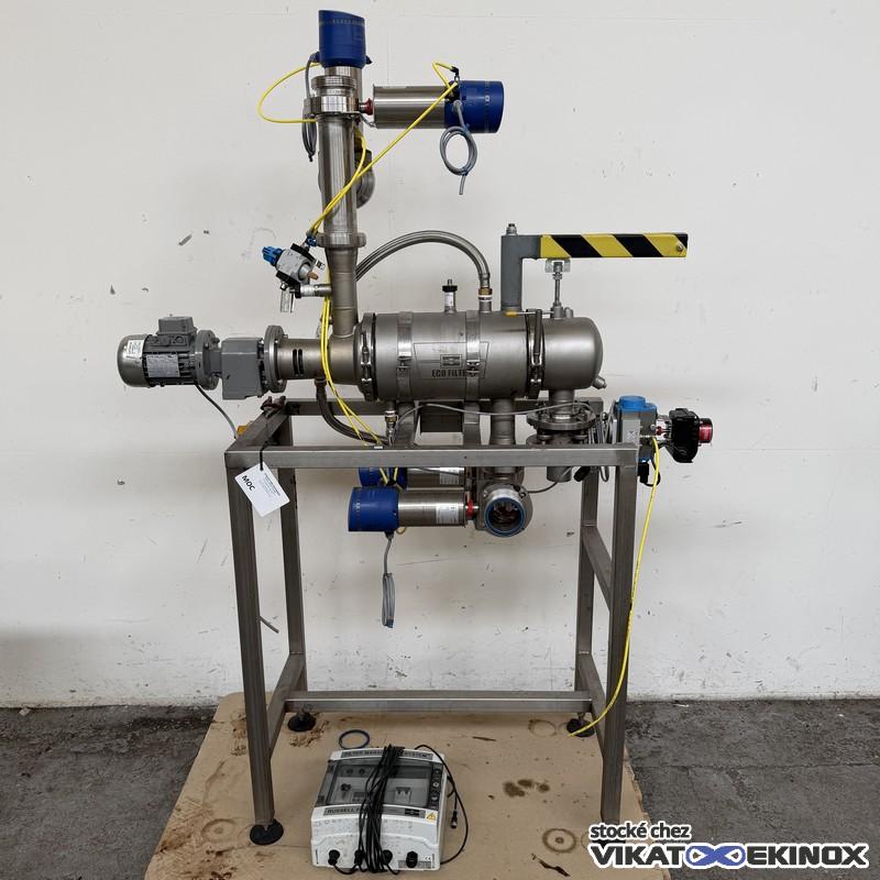 Filtre autonettoyant RUSSEL EcoFilter type EF502/001/B/HJ acier inoxydable
