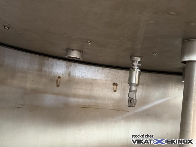 2200L SS mixing tank with SPX Lightnin agitator