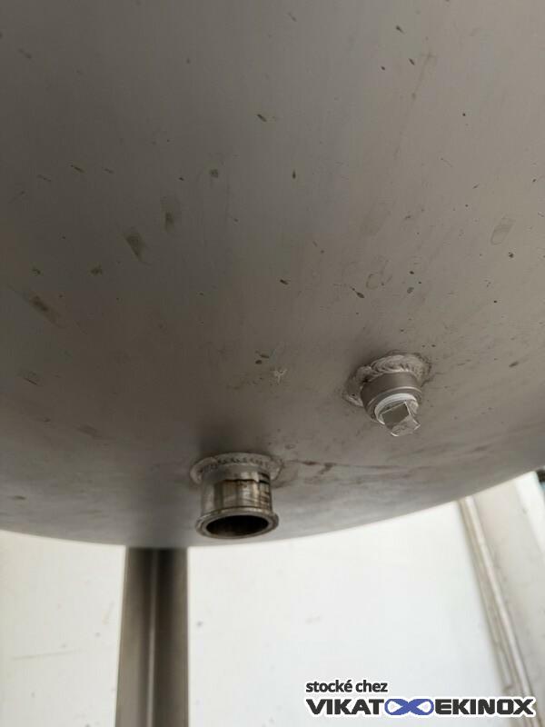 2200L SS mixing tank with SPX Lightnin agitator