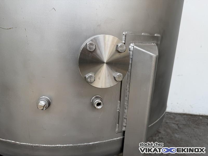 2200L SS mixing tank with SPX Lightnin agitator