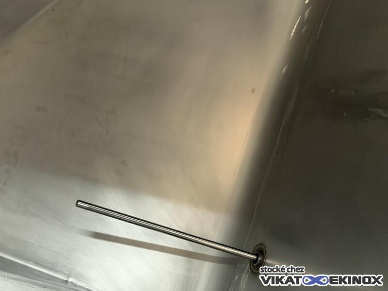 Container inox agité 1650 litres TMC type MCL 165S