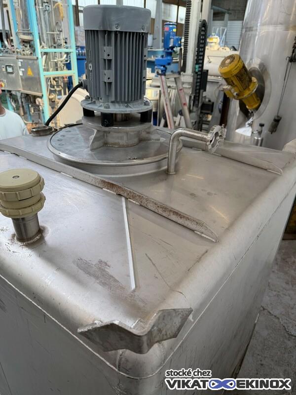 Container inox agité 1650 litres TMC type MCL 16.5