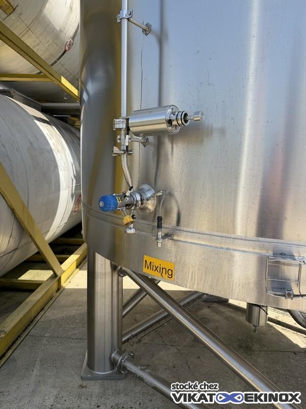 Cuve inox agitée 28908 litres CSC - inox 1.4307-304L
