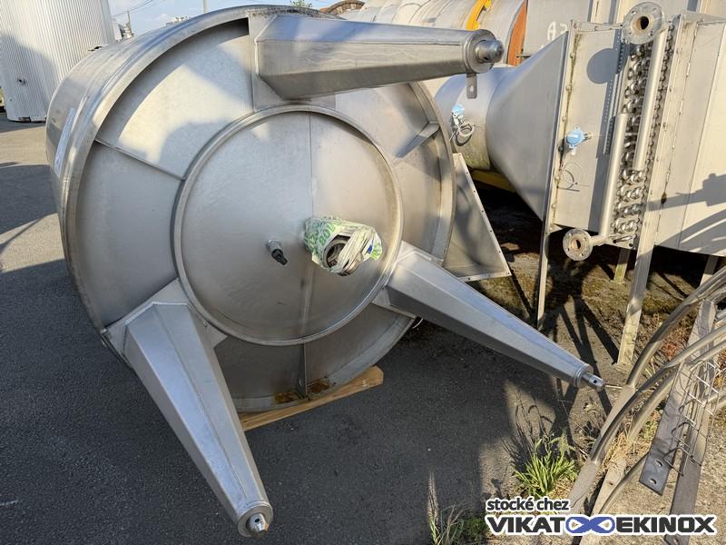 Cuve inox agitée 5000 litres PIERRE GUERIN type CS 5000 L
