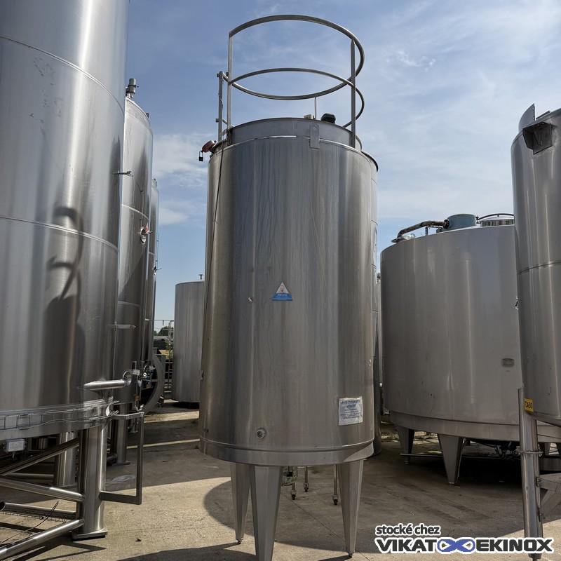 Cuve inox agitée 5000 litres PIERRE GUERIN type CS 5000 L