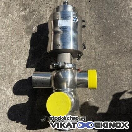 Vanne inox à double clapets DEFINOX SP