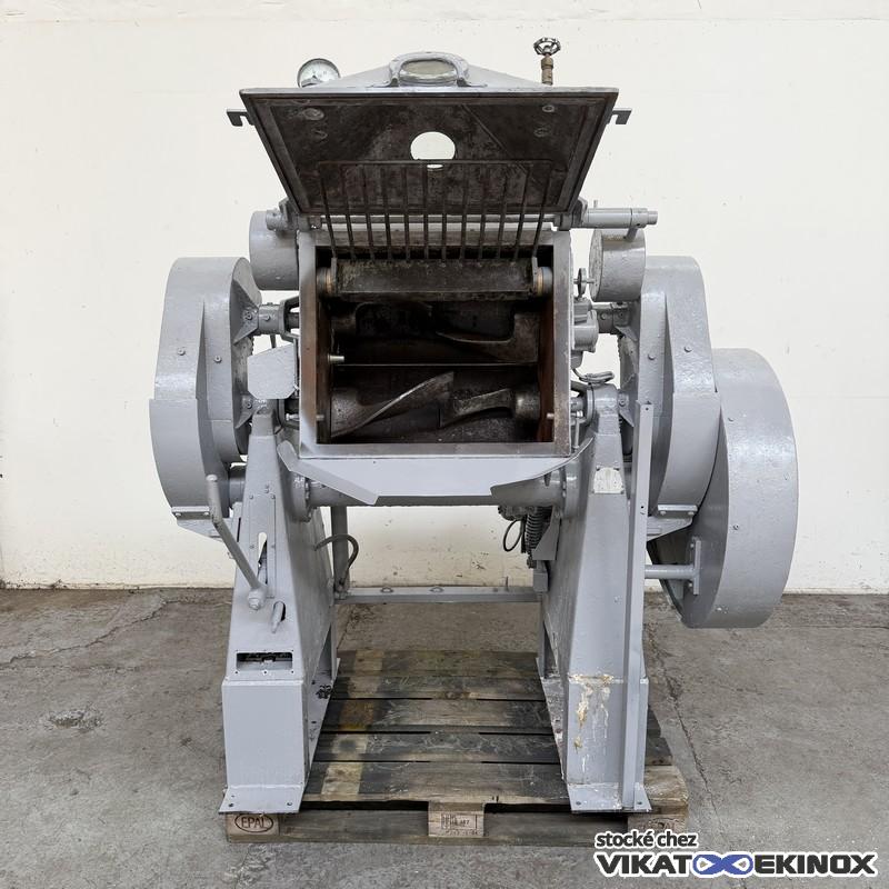 Malaxeur acier à 2 bras en Z - 85 litres total GUITTARD type M53L - Double enveloppe