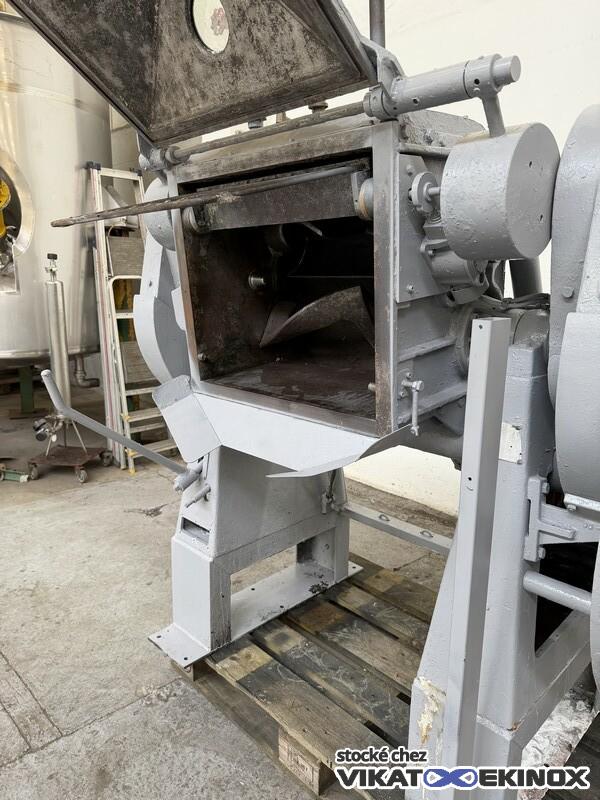 Malaxeur acier à 2 bras en Z - 85 litres total GUITTARD type M53L - Double enveloppe