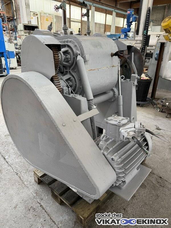 Malaxeur acier à 2 bras en Z - 85 litres total GUITTARD type M53L - Double enveloppe