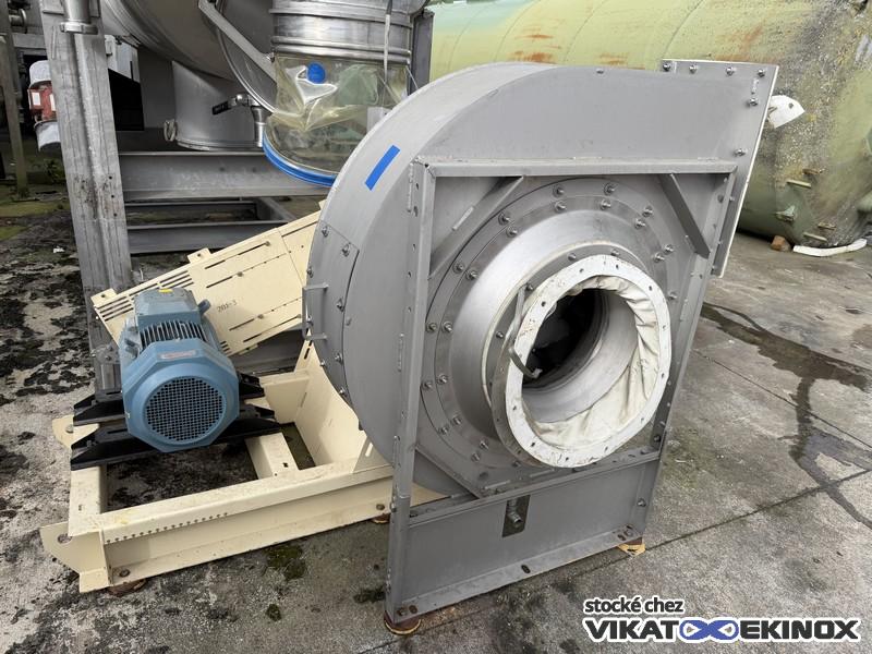 Lit fluidisé inox 5,5 m2 TGE