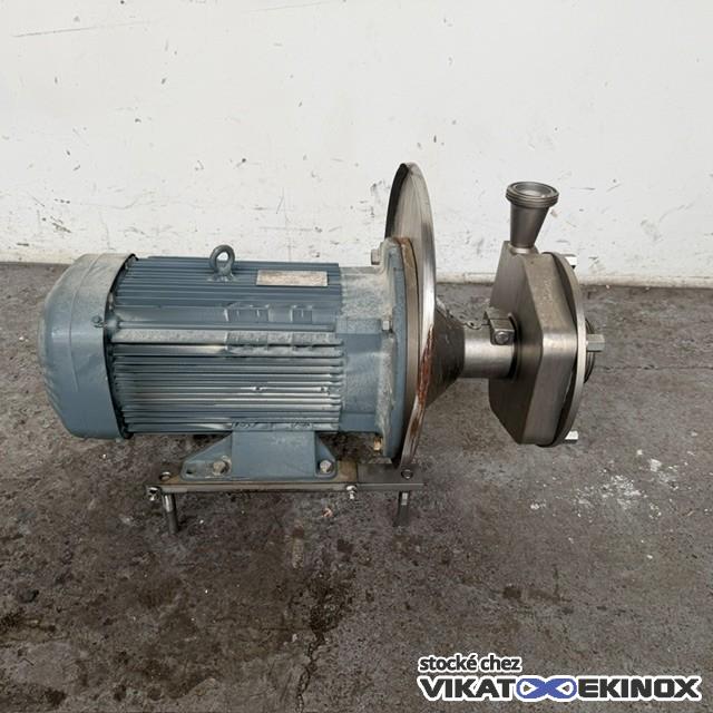 Pompe inox Fristam type FPE 742/195 A - débit 30m3/h à 44m