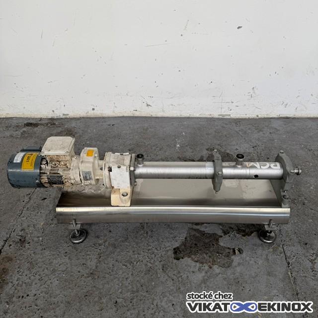 Pompe inox à vis excentrée PCM type MR1H12 - débit approx. 0,3 à 0,8 m3/h