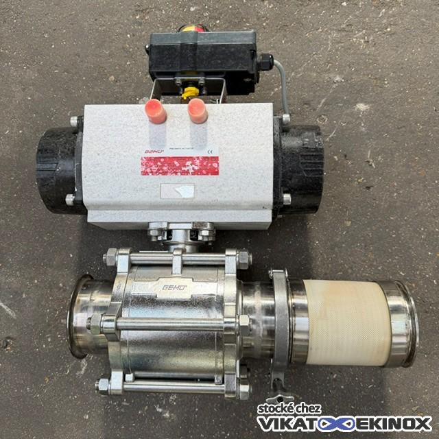 Vanne à boule inox 316 motorisée GEMÜ DN100