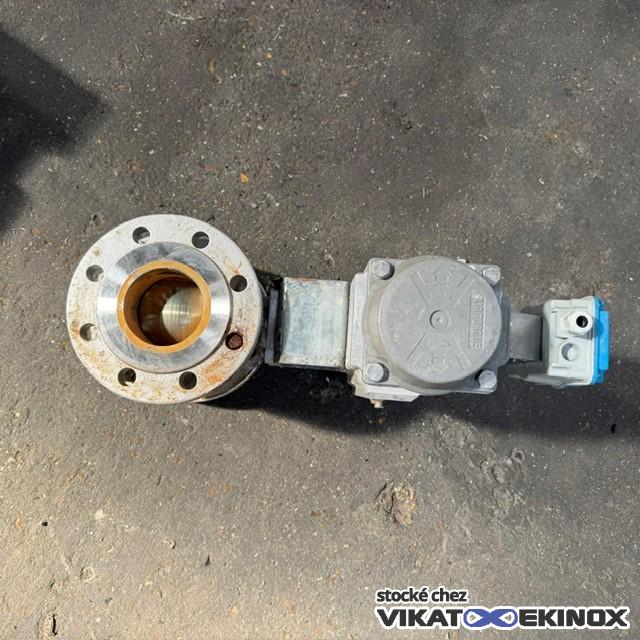 Vanne à boule inox motorisée DN80 actionneur AIR TORQUE