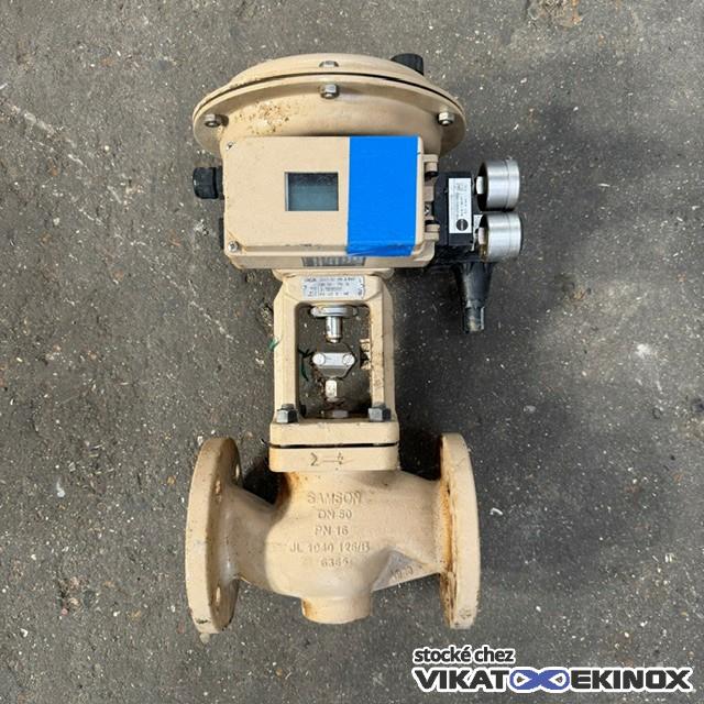 Vanne de régulation SAMSON type 3241-02 - DN 50