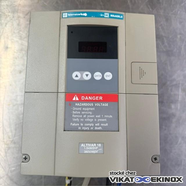 Variateur de fréquence Schneider Electric Telemecanique 1,5 kw Altivar 18