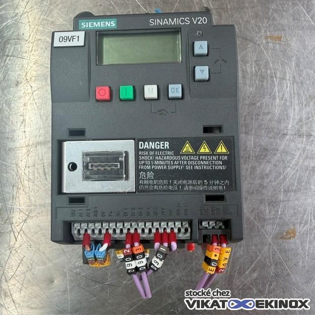 Variateur de fréquence Siemens 0,37 kw SINAMICS V20
