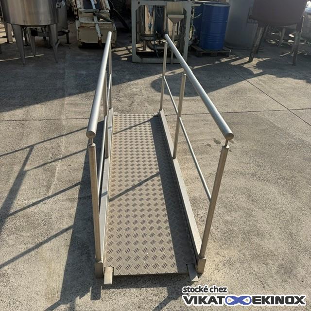 Passerelle inox