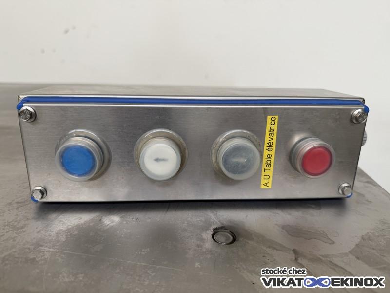 Table élévatrice inox 1500 kg SPIE