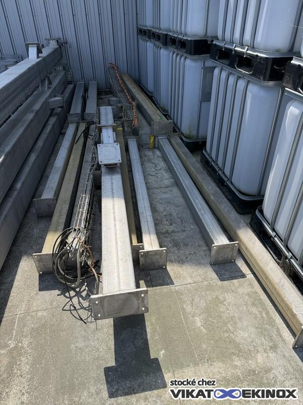 Stainless steel frame for electric hoist