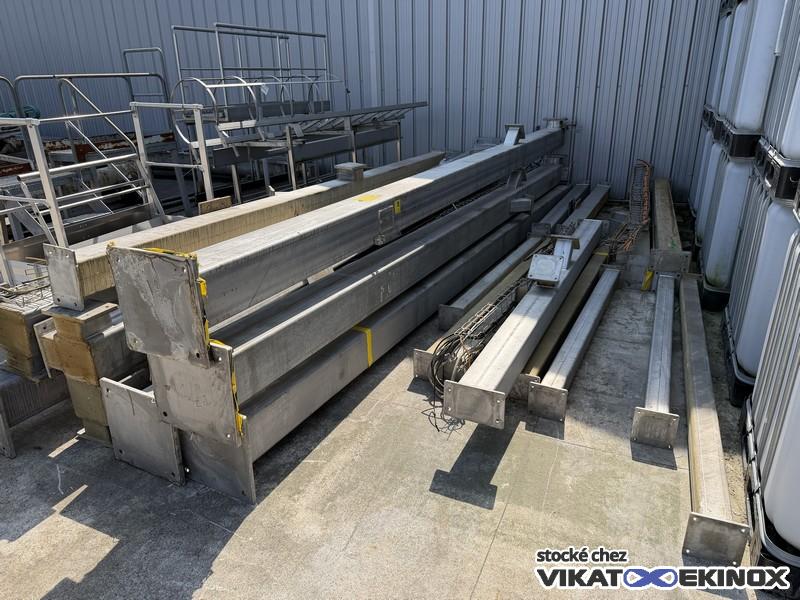 Stainless steel frame for electric hoist