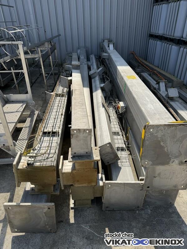 Stainless steel frame for electric hoist