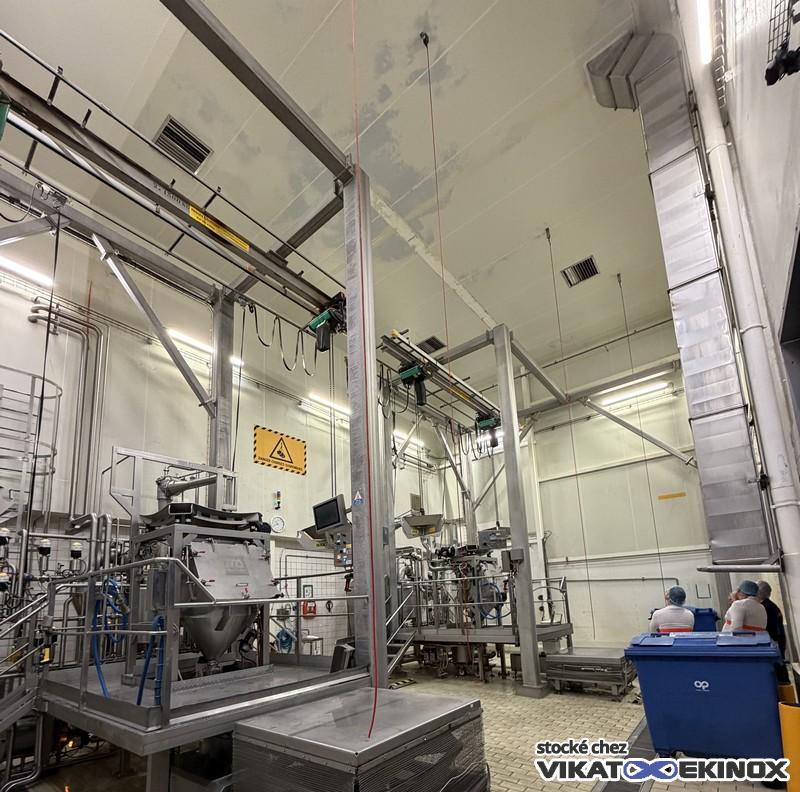 Structure inox pour palan électrique