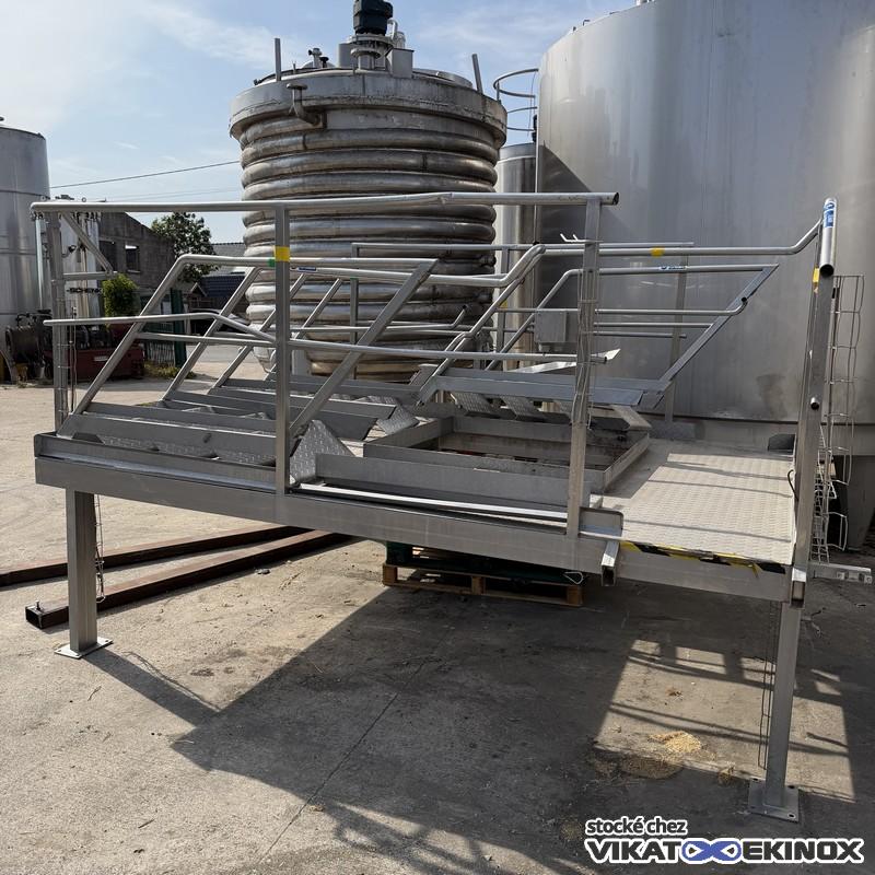 Plateforme inox 3150 x 2300 mm