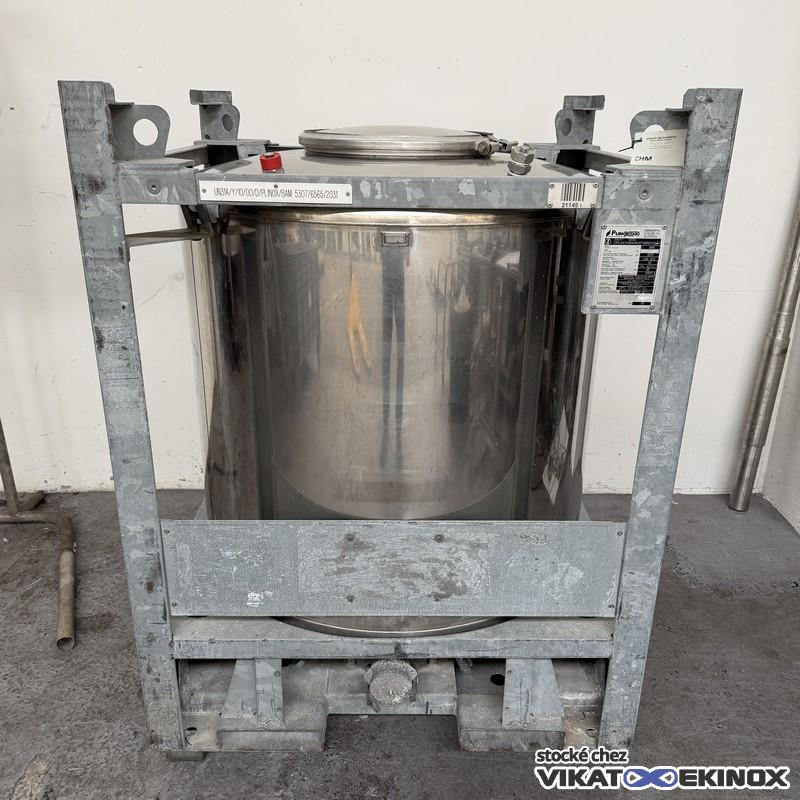 Container inox 998 litres PLINOXOTAR