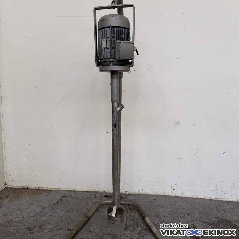 Agitateur homogénéiseur Rotor / Stator 2 vitesses 5,5/4,4KW 3000/1500T/min
