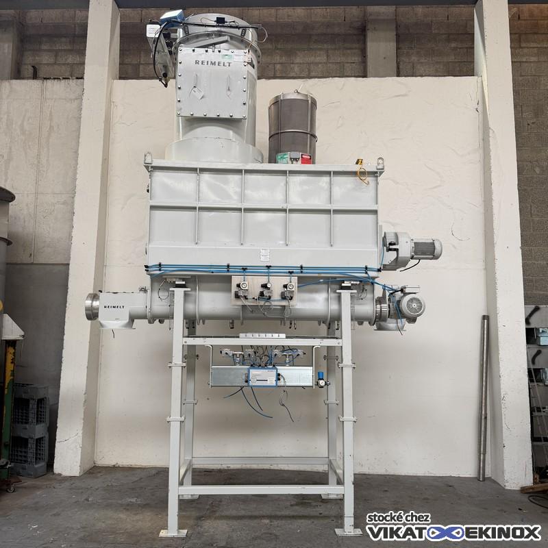 Conteneur à agitateur 1000 litres REIMELT type PZB 1m3 2*DS200 St Z22 - Pour Sucre glace
