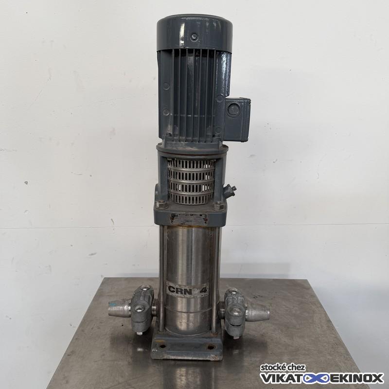 Pompe centrifuge multicellulaire 6m3/h 49,7m GRUNDFOS type CRN4-80 - Inox 316