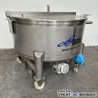 Cuve de mélange inox 700 litres TERLET- Agitation magnétique STERIDOSE